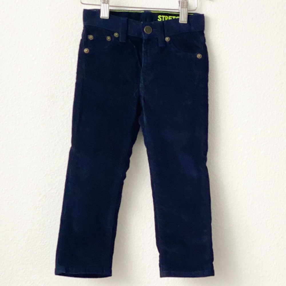 Crewcuts Navy Blue Corduroy Pants, 3t